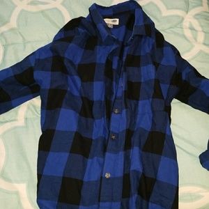 Long sleeves plaid shirt